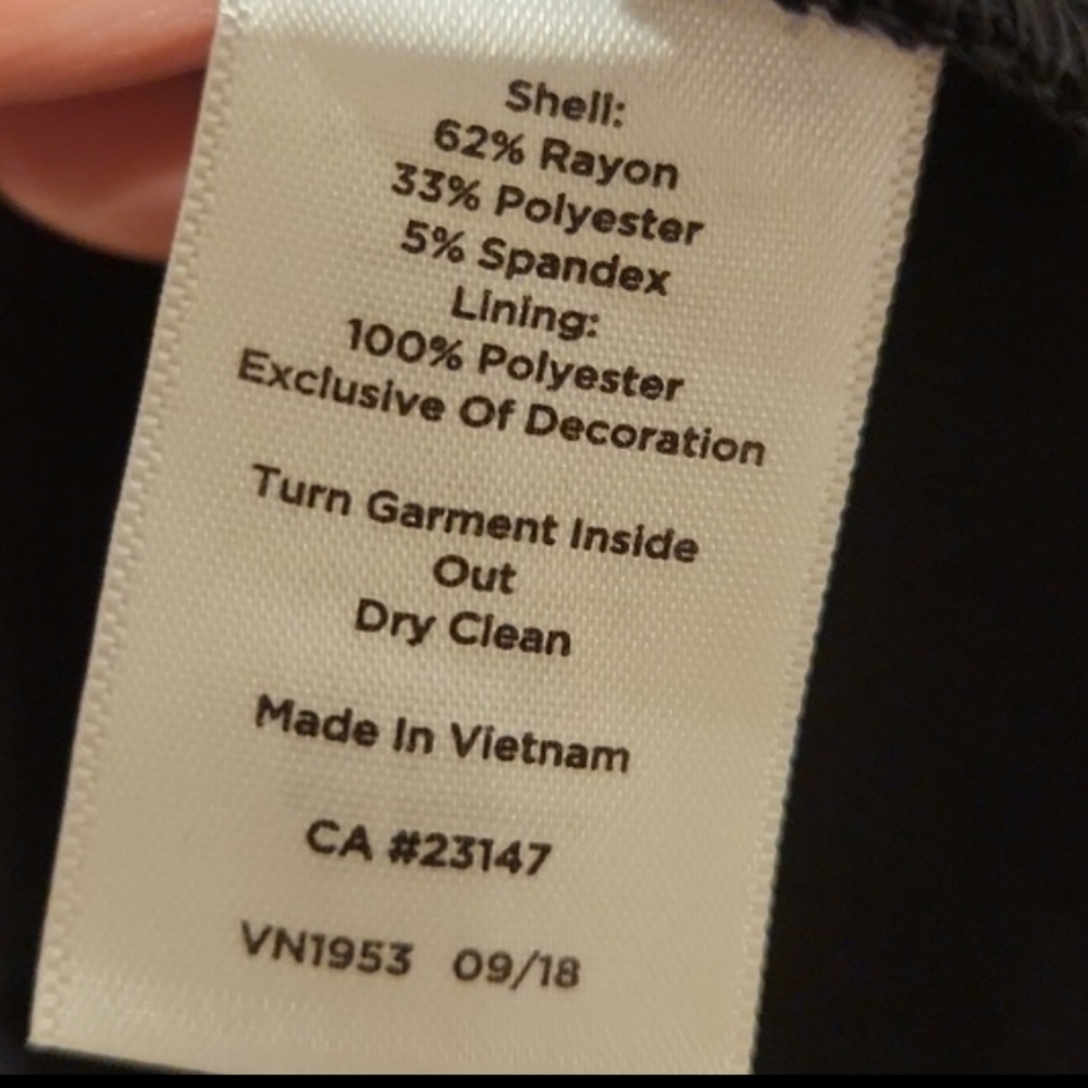❤️ NWOT! TALBOTS DRESS - NAUTICAL FIT & FLARE PONTE KNIT, 6P (28 PETITE) - Picture 5 of 6